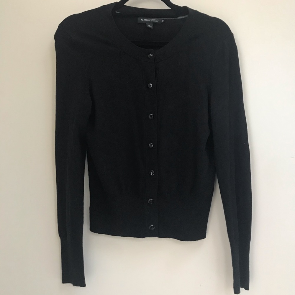 Banana Republic Cotton Cashmere Cardigan